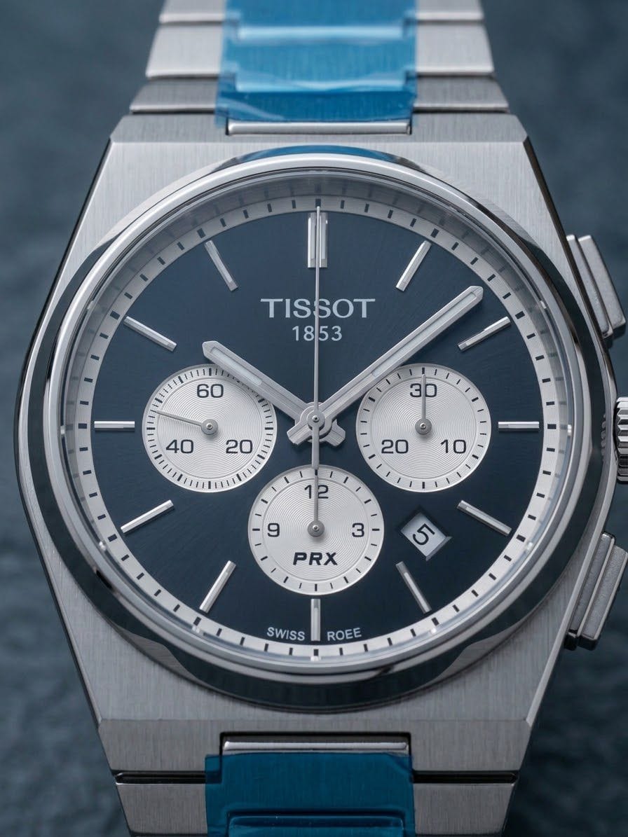 The Tissot PRX Chronograph "Reverse Panda"