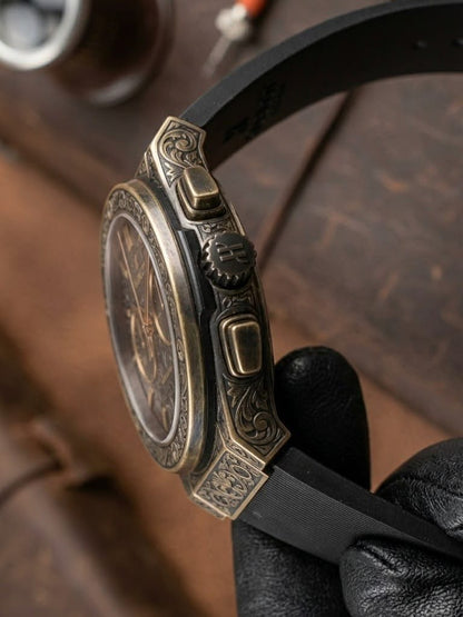 The Artisan Engraved Hublot Chronograph