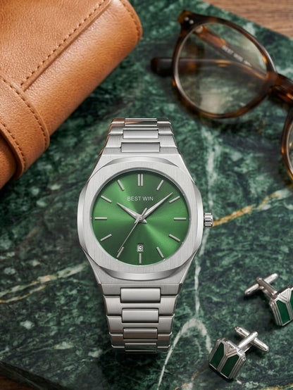 The Best Win Emerald Steel Sports Watch
