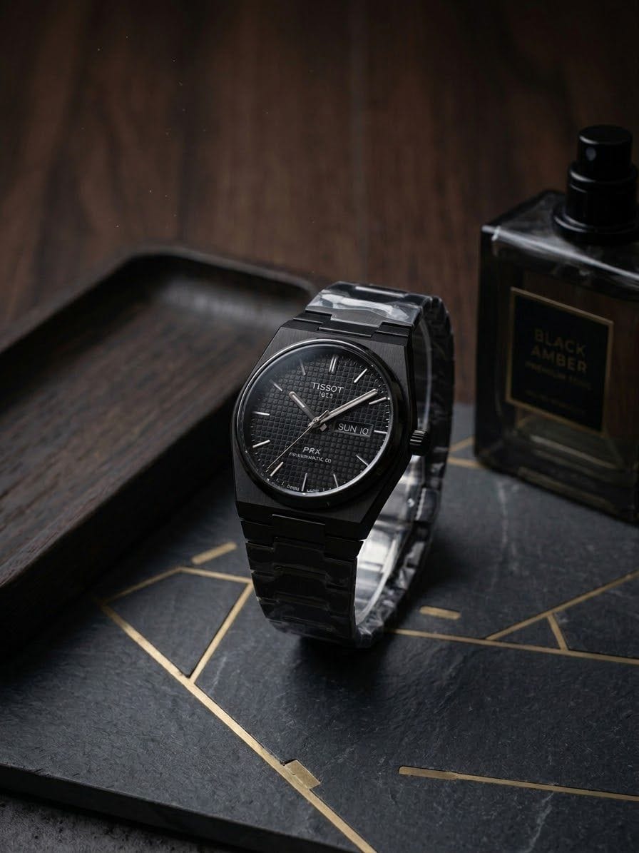 The Tissot PRX Powermatic 80 All-Black Edition