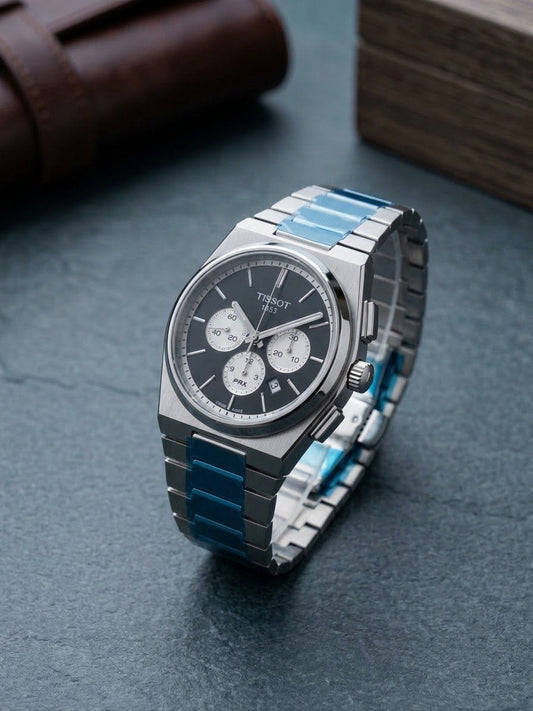 The Tissot PRX Chronograph "Reverse Panda"