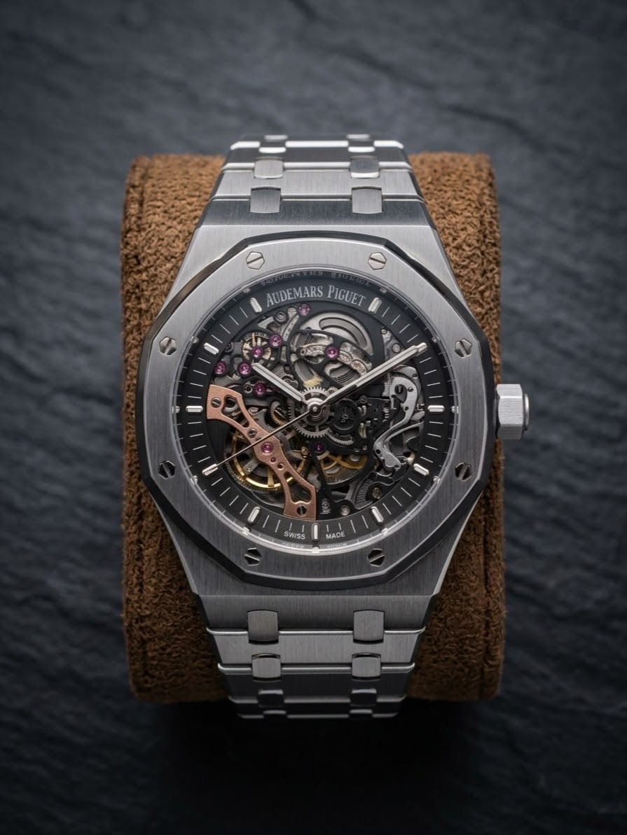 Audemars Piguet Royal Oak Openworked Skeleton in Stainless Steel