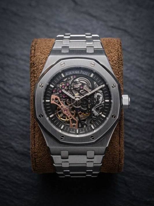 Audemars Piguet Royal Oak Openworked Skeleton in Stainless Steel