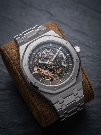 Audemars Piguet Royal Oak Openworked Skeleton in Stainless Steel