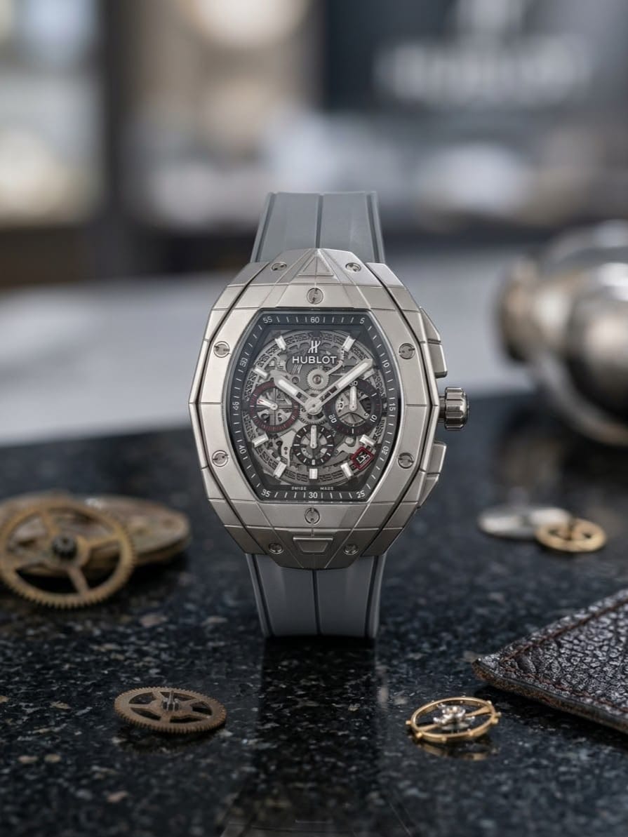 Hublot Spirit of Big Bang Titanium Chronograph – Skeleton Dial