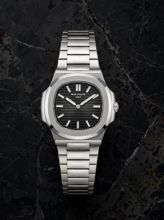 Patek Philippe Nautilus Premium Edition - Emerald Green, Pearl White & Midnight Black Dial Collection