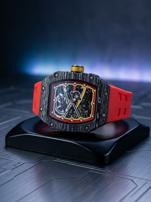 Richard Mille RM 52-01 Red Beast | Forged Carbon Skeleton Watch